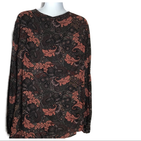Sanctuary Multi Chiffon Print Top NWT SZ. M - Picture 4 of 6